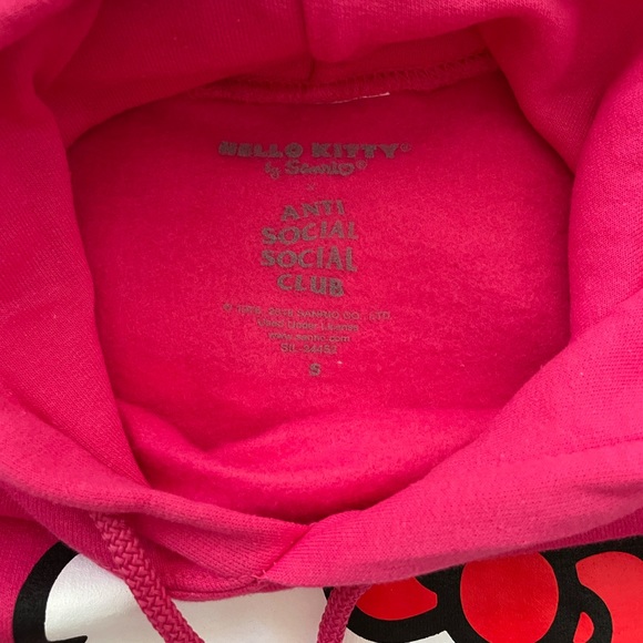 Antisocial Social Club Hello Kitty Hoodie - Picture 3 of 4